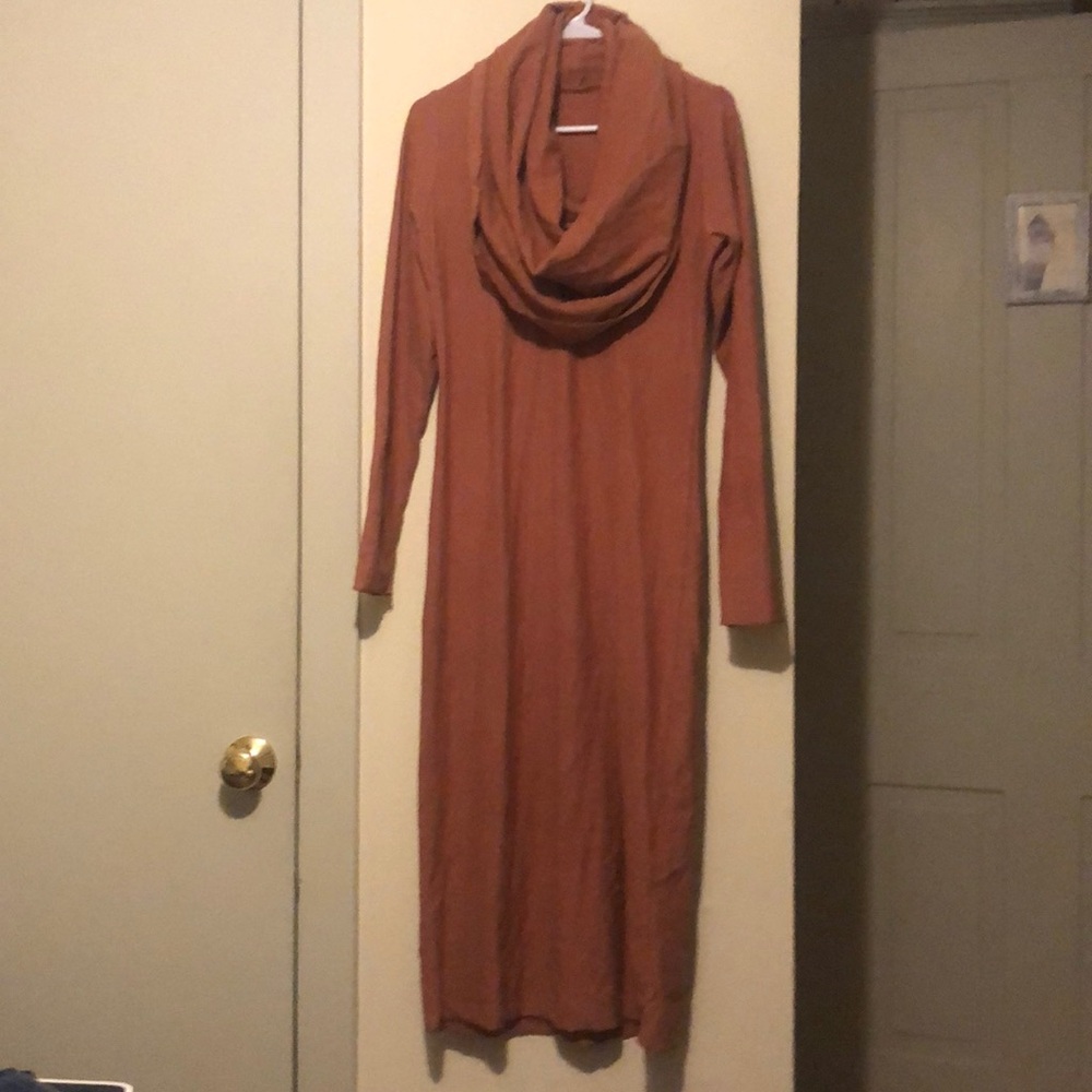 Gaia Conceptions Super Cowl Pencil Dress- NEW- Never worn!